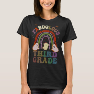 FaBOOlous 3RD GRADE TEACHER Costume This Is My Spo T-Shirt