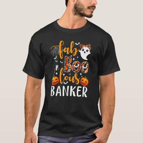 Faboolous Banker Loan Officer Halloween Costume Ba T_Shirt