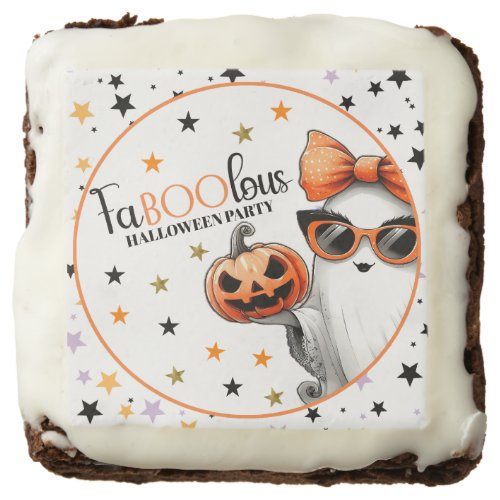 FaBOOlous Halloween Party Brownie