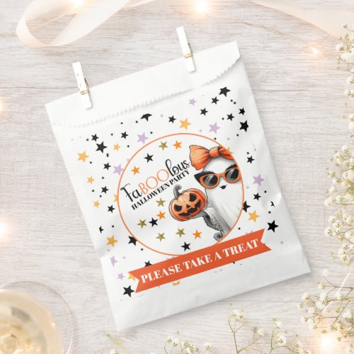 FaBOOlous Halloween Party Favor Bag