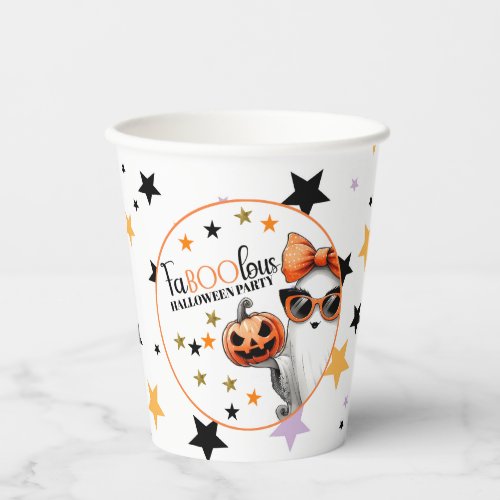 FaBOOlous Halloween Party Paper Cups