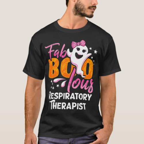 Faboolous Respiratory Therapist Therapy Halloween T_Shirt