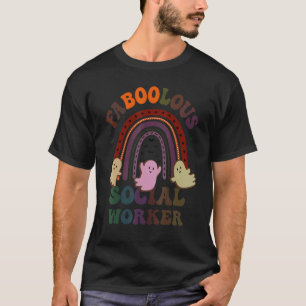 FABOOLOUS SOCIAL WORKER Costume This Is My Scary V T-Shirt