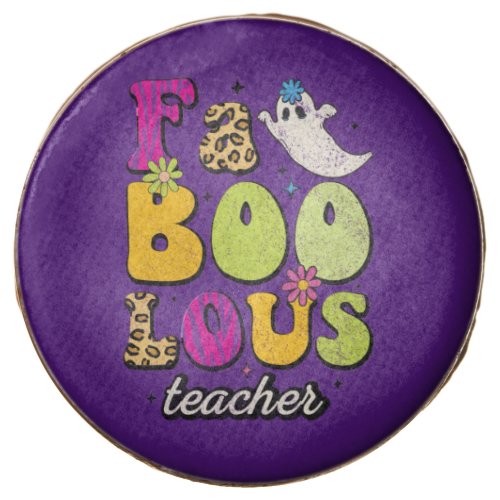 Faboolous Teacher Cute Leopard Halloween Costume Chocolate Covered Oreo