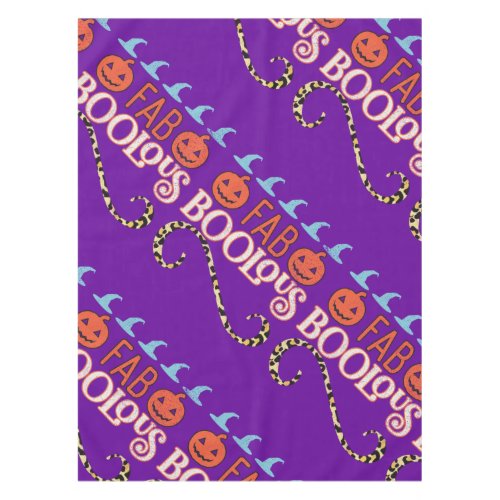 Faboolous Teacher Cute Leopard Halloween Costume  Tablecloth