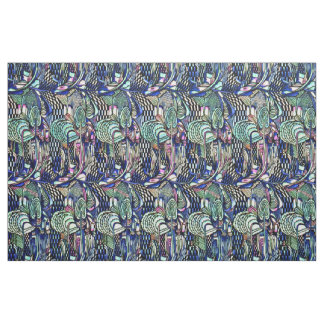 Fabric-Abstract-Charles Rennie Mackintosh 3 Fabric