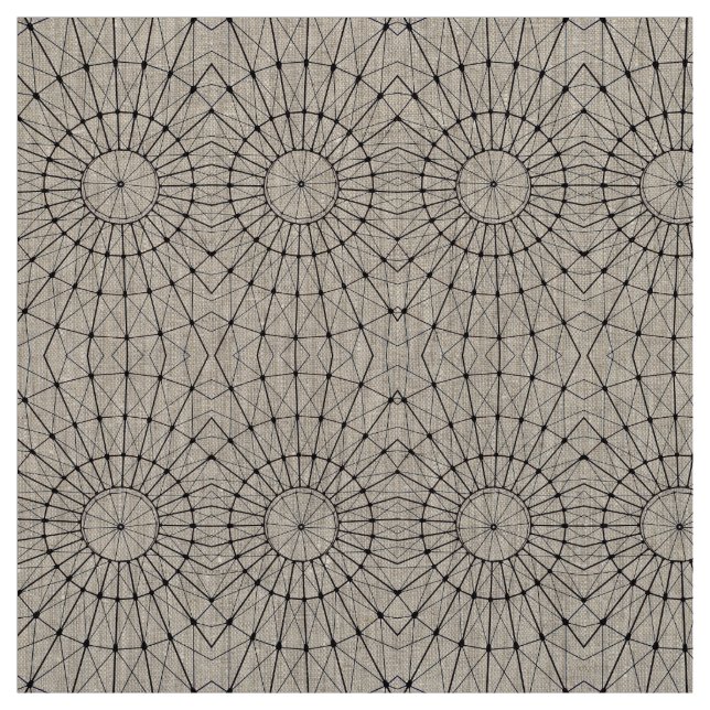 Fabric, abstract nature lines fabric (Swatch)