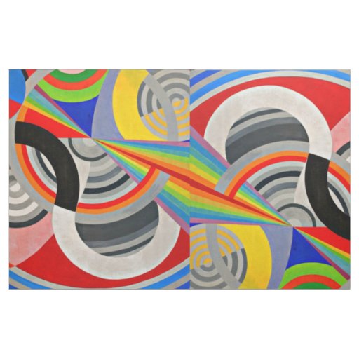 Fabric-Abstract-Robert Delaunay 4 Fabric