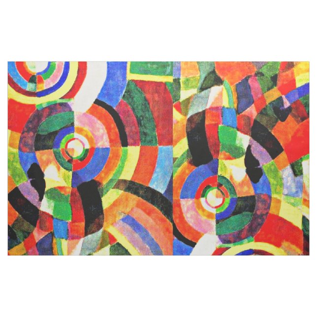 Fabric-Abstract-Robert Delaunay 6 Fabric (Fat Quarter)