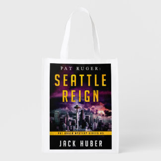 Fabric Bag- 2-sided, Pat Ruger: Seattle Reign Grocery Bag