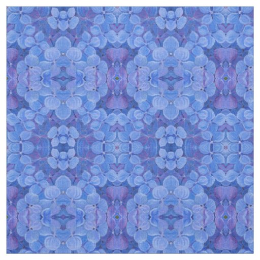 Fabric - Blue Hydrangea