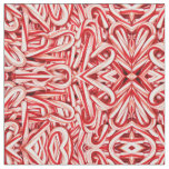 Fabric - Candy Cane Abstract.