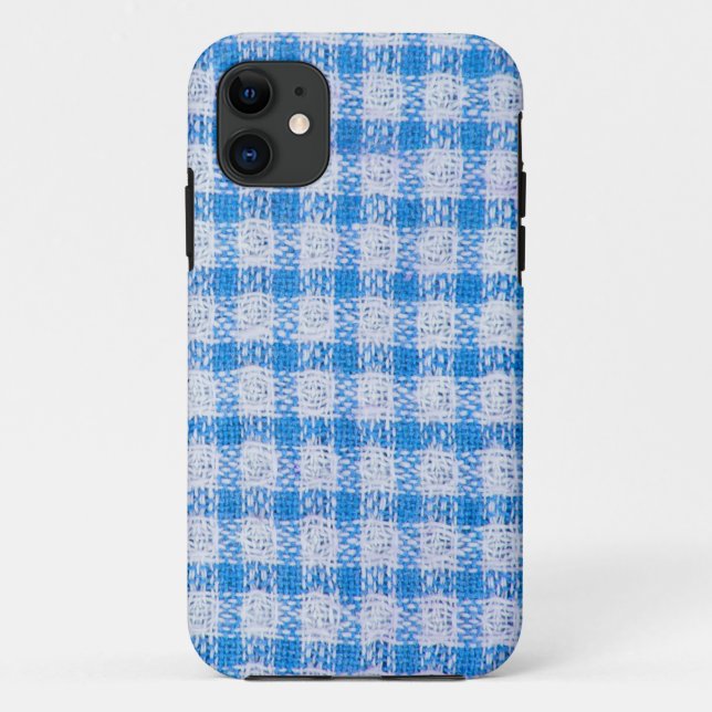 Fabric checkered pattern Case-Mate iPhone case (Back)