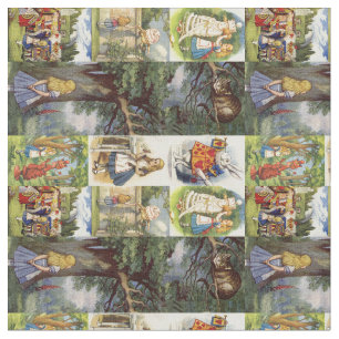 Fabric Cheshire Cat in wonderland