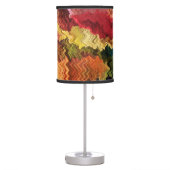 Fabric Colors Abstract Table Lamp (Left)