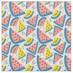 Fabric, Combed Cotton (56&quot; wide) with a watermelon Fabric