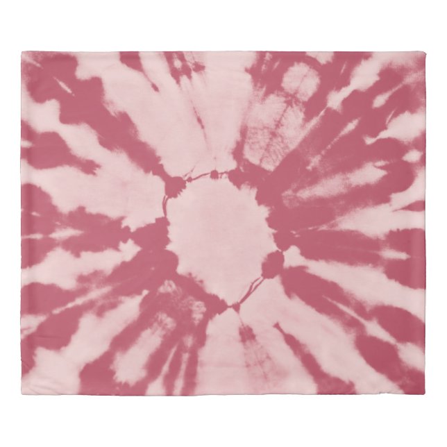 Fabric cotton tie dye pattern abstract backgrounda duvet cover (Front)