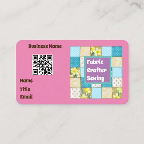 Fabric Crafter Business Card