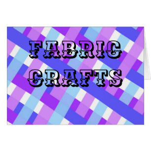 Fabric Crafts Cards