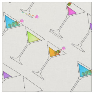 FABRIC - DISAPPEARING MARTINI COCKTAIL