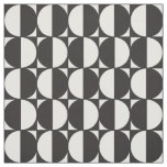Fabric Formas Geometric Black and white Pattern