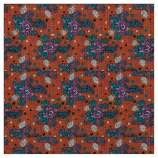 Fabric Lampshades Tote Bags Abstract Floral Art