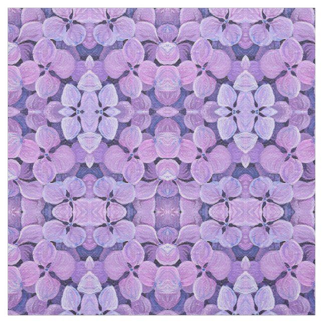 Fabric - Lavender Hydrangea (Swatch)