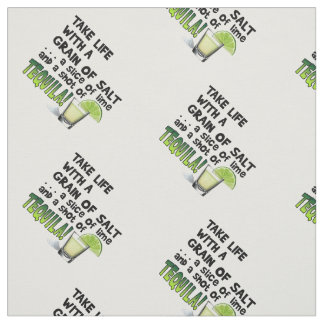 FABRIC - LIFE, LIME, SALT, TEQUILA!
