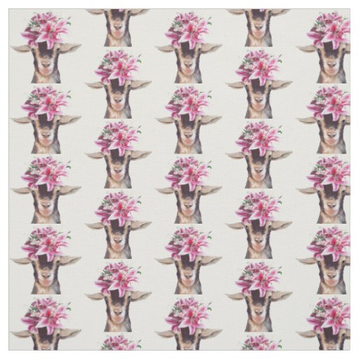 Fabric - Lilly the Goat