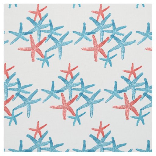 fabric Nautical starfish snowflake Christmas