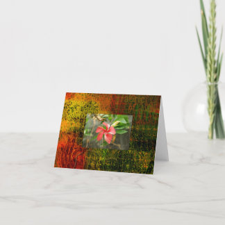 Fabric of Life Greeting Card