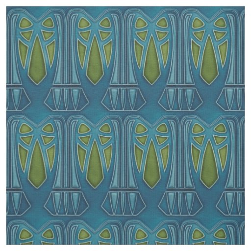 Fabric - Palm Tree Design