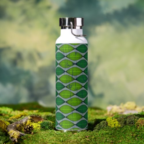 Fabric pattern ankara design water bottle