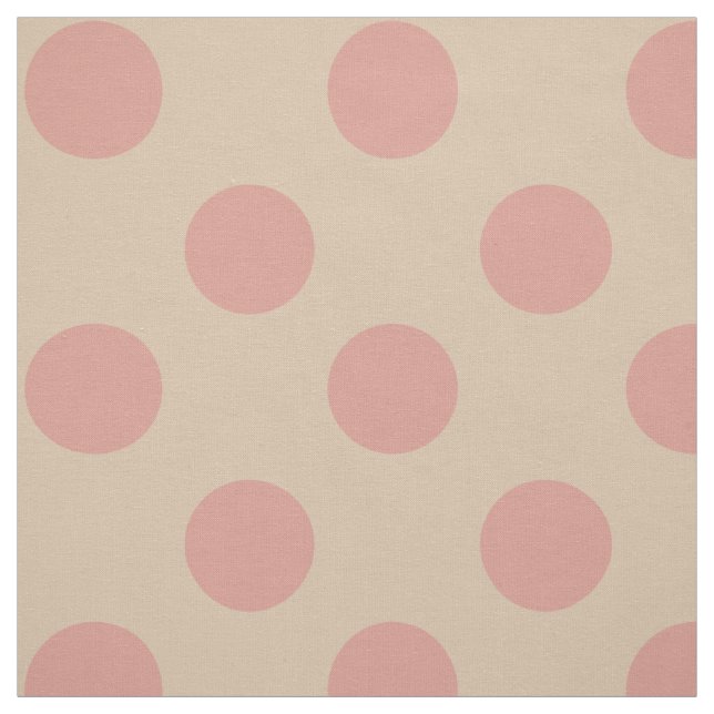 Fabric: Pink & light pink polka dots Fabric (Swatch)