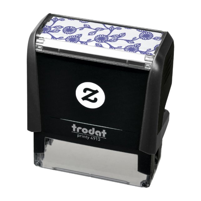 fabric print design self-inking stamp (Product)