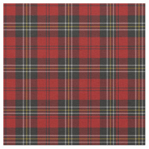 Fabric - Red Tartan Macpherson Clan