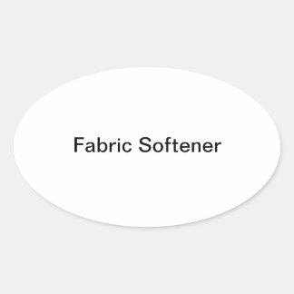 Fabric Softener Bottle Label /