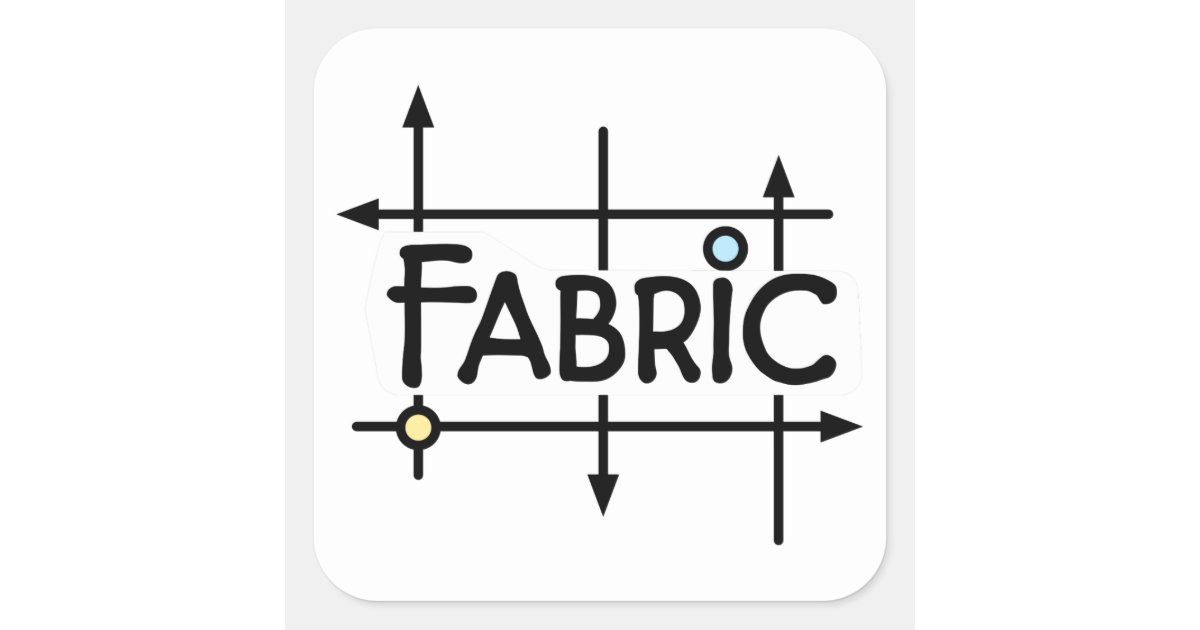 Fabric Sticker Zazzle