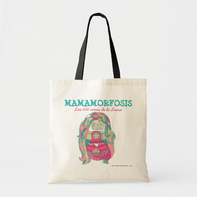 Fabric stock market of Mamamorfosis Tote Bag (Front)