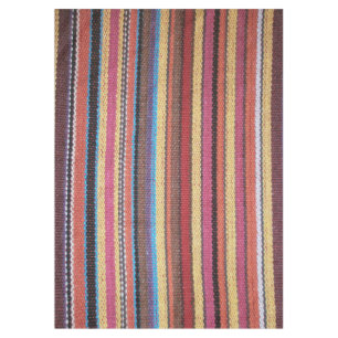Fabric Stripes Pattern colored I + your ideas Tablecloth
