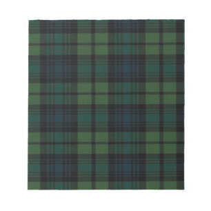 Fabric Tartan Notepad