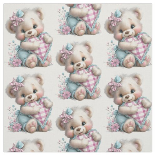 Fabric Teddy Bear Baby Shower