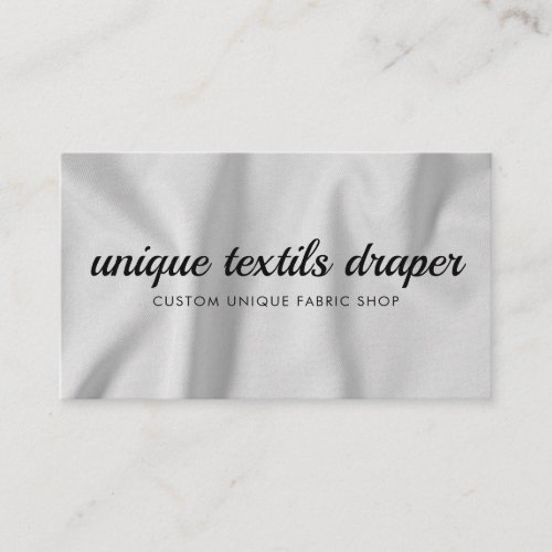 Fabric Textile Tailor Draper Business Card