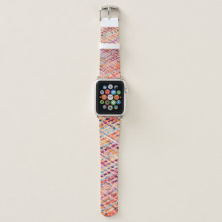 Fabric texture weave a large thread apple watch band