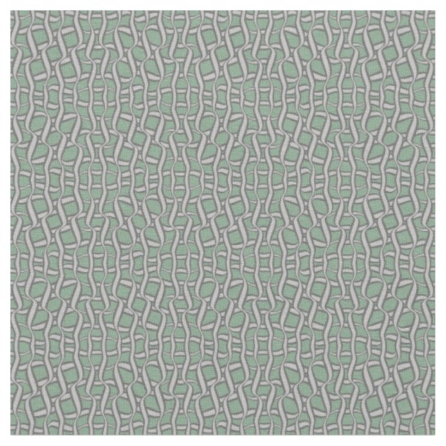Fabric with a wavy check print (Close Up)