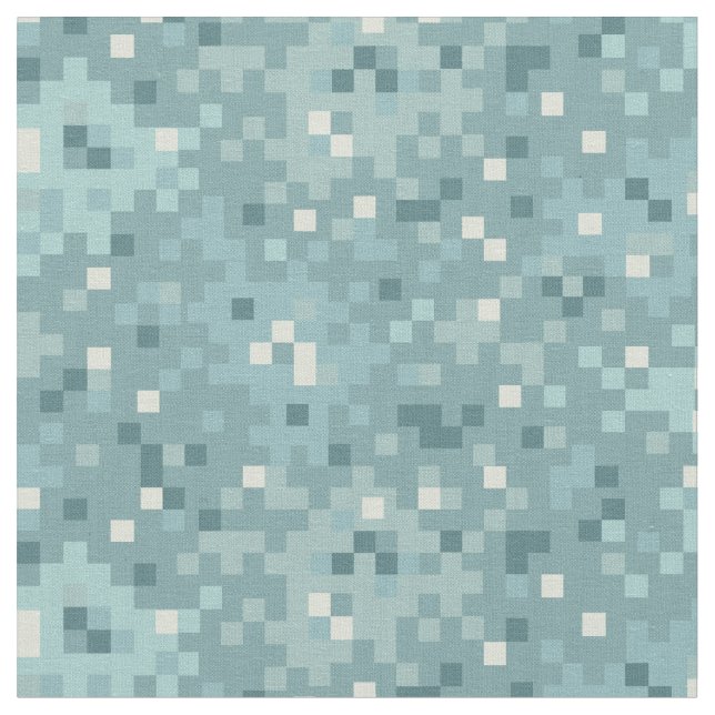 Fabric with colorful squares (Close Up)