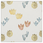Fabric with dinosaur paw prints