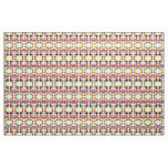 Fabric with various colors