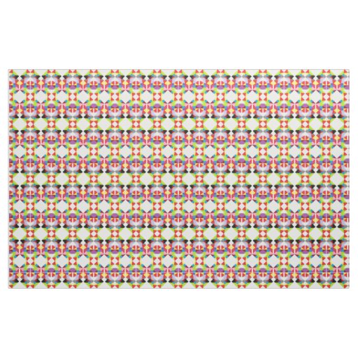Fabric with various colors