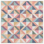 Fabric with vintage floral pattern.